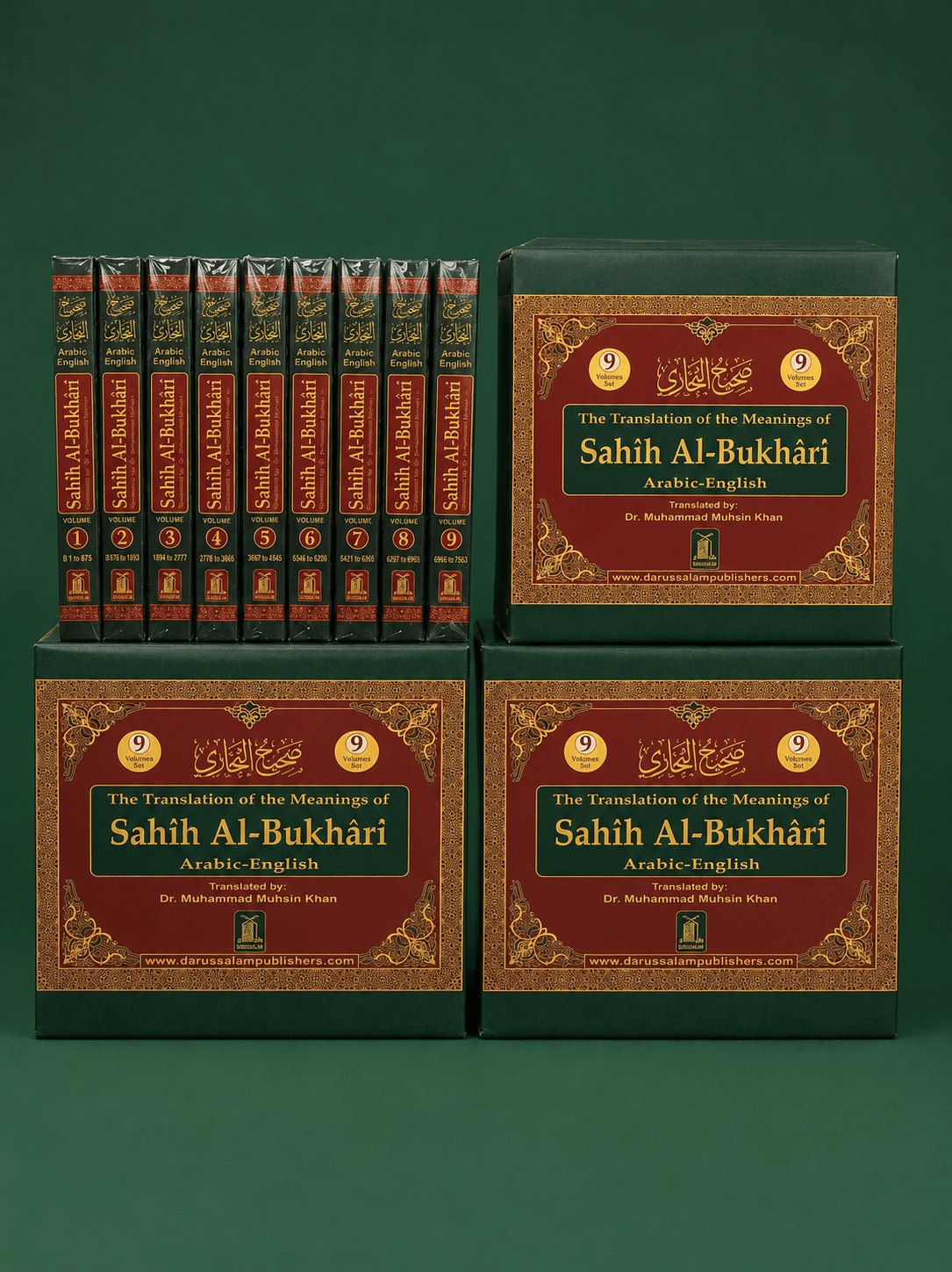 Sahih Al-Bukhâri (9-volume Arabic-English edition)
